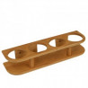 Support de verres bamboo 4 verres - BAMBOO MARINE SYSTEM