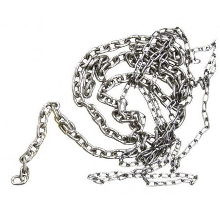 Pack 20 m chaîne galva calibré DIN766 + manille - VIGOUROUX
