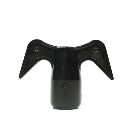 Double crochet pour gaffe-Noir-30 mm - LALIZAS