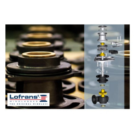 Kit vis pour cabestans X0 / T500 - pièce détachée Lofrans' - LOFRANS'