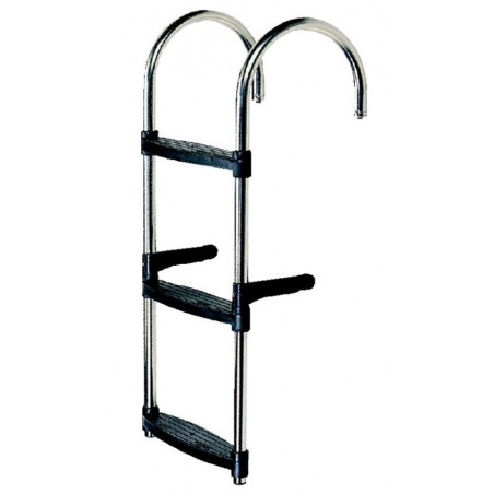 Echelle de bain avec tubes en inox