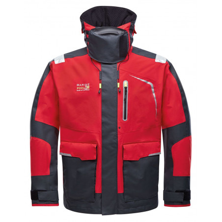 Veste de quart Semi-hauturière Homme HOBART III Rouge - MARINEPOOL