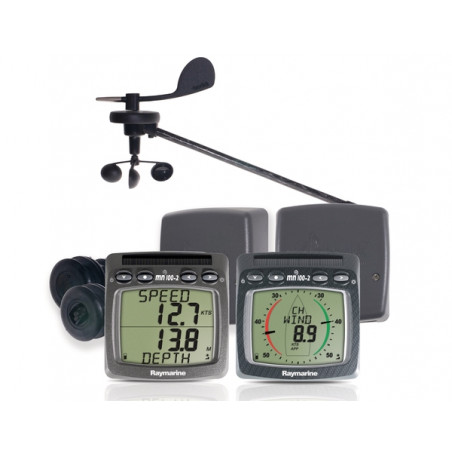 Pack afficheur speedo / sondeur / vent MN100 NMEA - TACKTICK