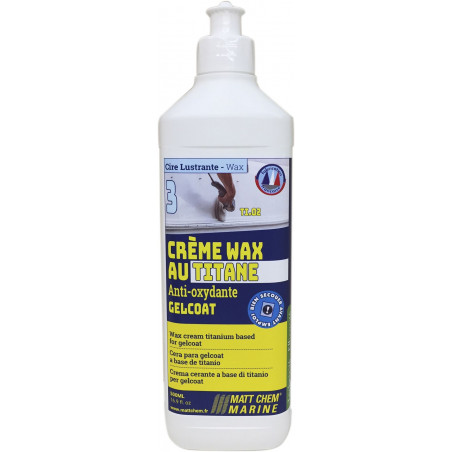 Renovateur gelcoat et peinture à base de titanium - MATT CHEM