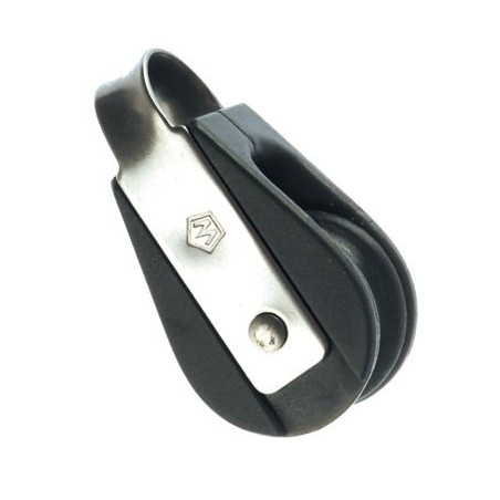 Poulie simple anneau réa de 18 mm - WICHARD