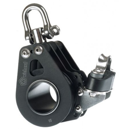 Poulie triple émerillon taquet coinceur réa de 50 mm - WICHARD