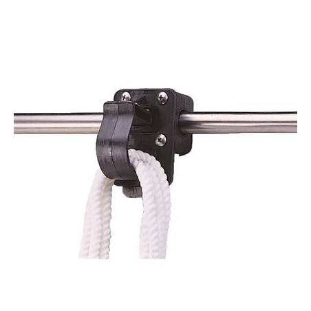 Attache cordage pour rail