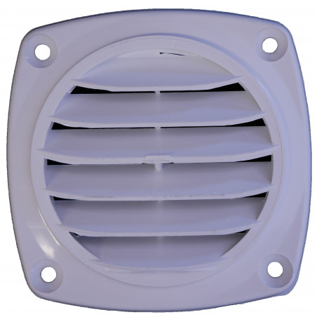 Grille d'aération ronde blanc - NUOVA RADE