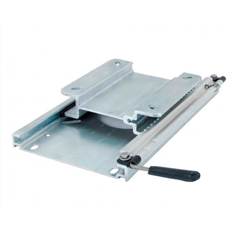 Platine à glissière pour siège pilote