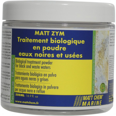 Traitement biologique en poudre eaux noires et usées MATT ZYM - MATT CHEM