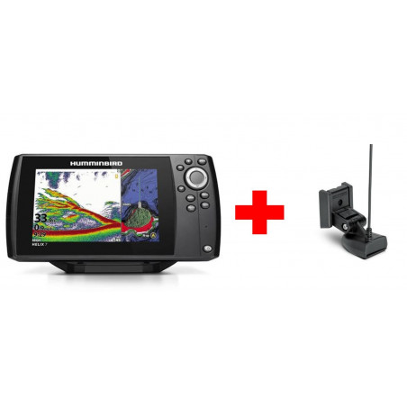 Combinés Sondeurs-GPS HUMMINBIRD HELIX 7N G3 + sonde TA - HUMMINBIRD