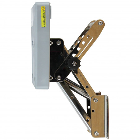 Chaise moteur modulable en inox et plastique angulable jusqu'à 20cv - ORANGEMARINE