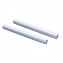 Tube conique verni blanc pour pied de table