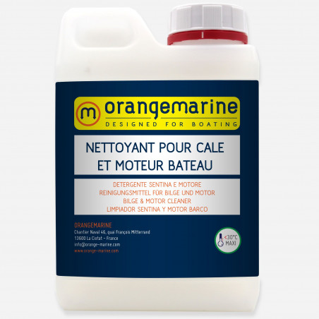 Nettoyant pour cale et moteur bateau  - ORANGEMARINE