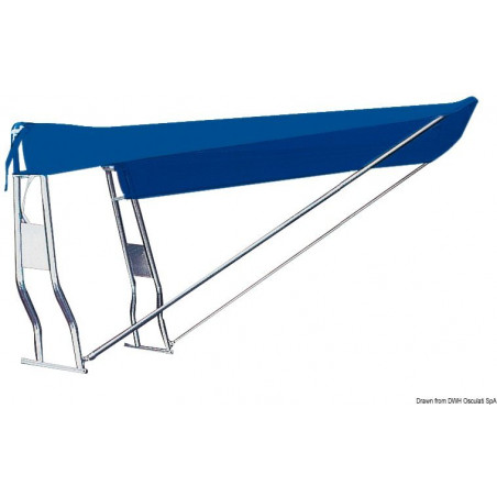 Bimini pour Roll-bar - Bleu - OSCULATI