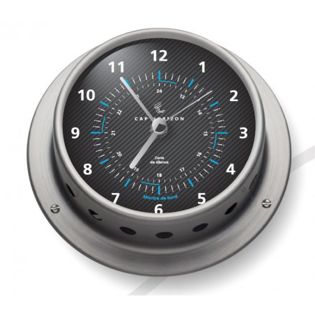 Montre , horloge 85 mm en inox satiné - E-RACING