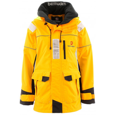 Veste de quart semi-hauturière Jaune - BERMUDES
