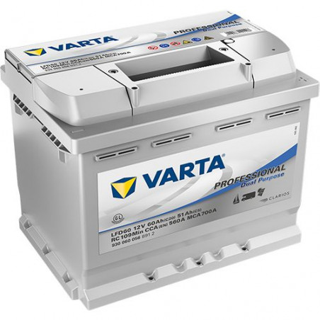Batterie marine 12V DUAL PROFESSIONAL - VARTA