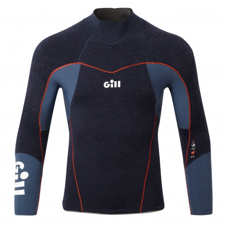 Top en néoprène 3,5 mm RACE SKIFF Bleu foncé - GILL