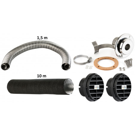 Kit d'installation pour chauffage Wallas Viking Air - WALLAS