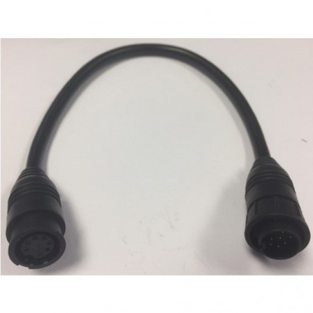 Câble d'adaptation (9 broches vers 7 broches) sonde CPT-DVS sur AXIOM DV - RAYMARINE