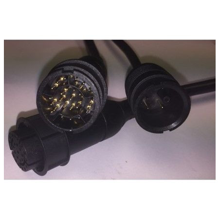 Câble d'adaptation (25 broches vers 25 & 8 broches Câble Y) sonde Realvision & sonde CP370 sur AXIOM