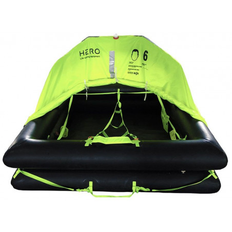 Radeau de survie côtier sac 6 personnes - 4WATER