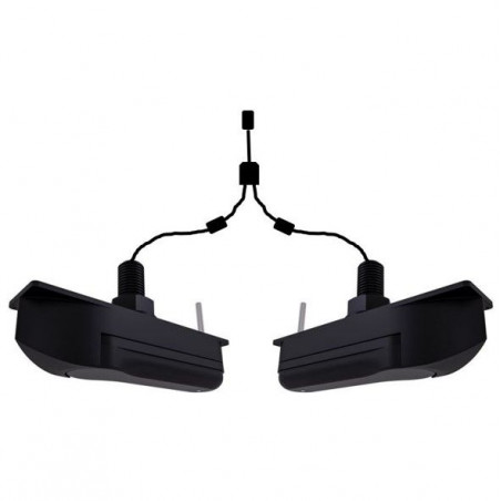 Pack sondes traversantes plastiques bâbord et tribord 12° HV-300 HyperVision - RAYMARINE