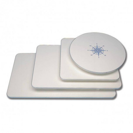 Plateau table carré 60x60 cm MDF - ROCNA