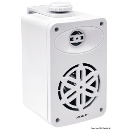 Haut-parleurs stéréo deux voies pour l’intérieur 4" - OSCULATI