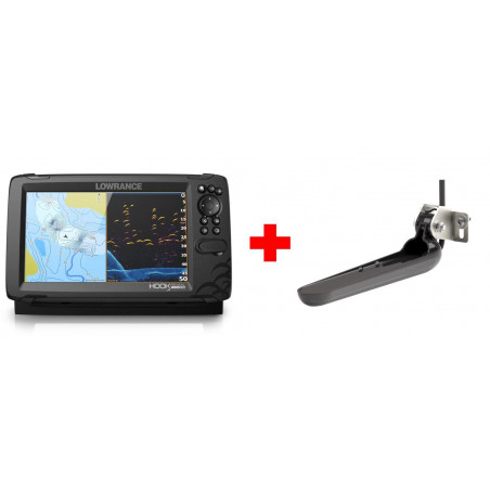 Sondeur GPS LOWRANCE HOOK REVEAL 9 + sonde Tripleshot