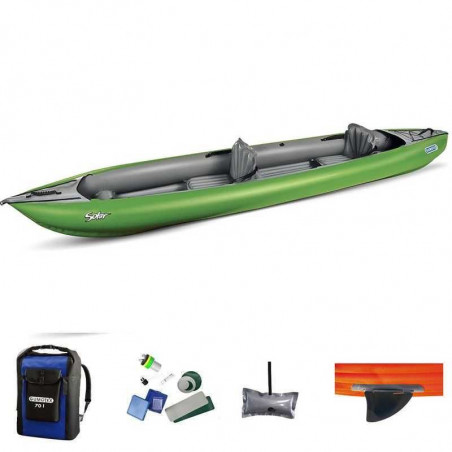 KAYAK GUMOTEX SOLAR 2019 VERT 2 PLACES - GUMOTEX