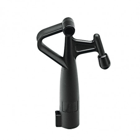 Crochet pour gaffe-Noir-25 mm - LALIZAS