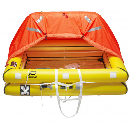 Radeau de survie hauturier TRANSOCEAN ISO +24H Sac 6 personnes