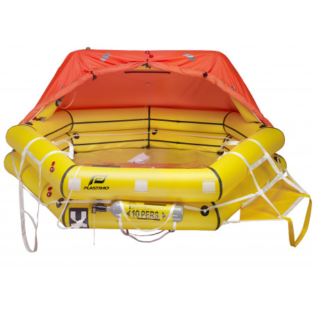 Radeau de survie hauturier TRANSOCEAN ISAF -24H Container 10 personnes