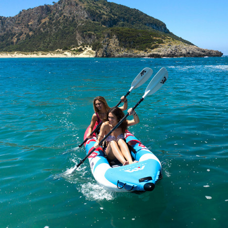 KAYAK GONFLABLE STEAM 2 PERSONNES 2020 - AQUAMARINA