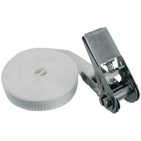 SANGLE A CLIQUET INOX 25MM - 700 DAN - EUROMARINE