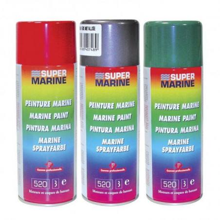 PEINTURE AÉROSOL GM VERT ALPINE GREEN - SUPERMARINE