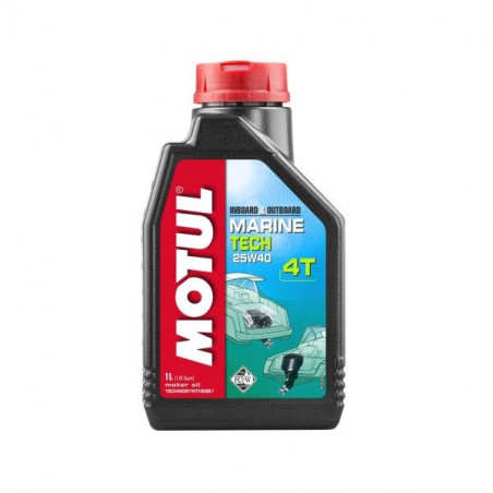 HUILE 4 TEMPS TECHNOSYNTHÈSE 25W40 MOTEURS INBOARD - MOTUL