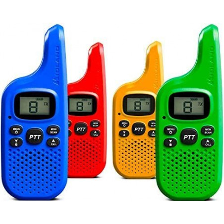 TALKIE WALKIE XT5 MIDLAND PACK DE 4