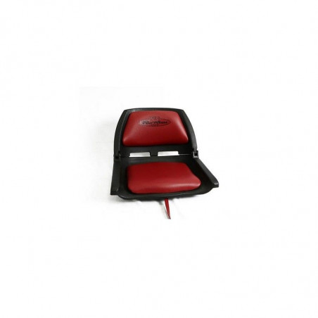 SIEGE PLIANT CONFORT ROUGE/NOIR - PIKE 'N BASS