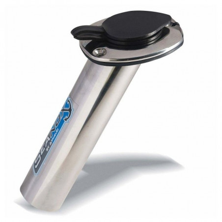 PORTE-CANNE ENCASTRABLE 30° - INOX - SEANOX