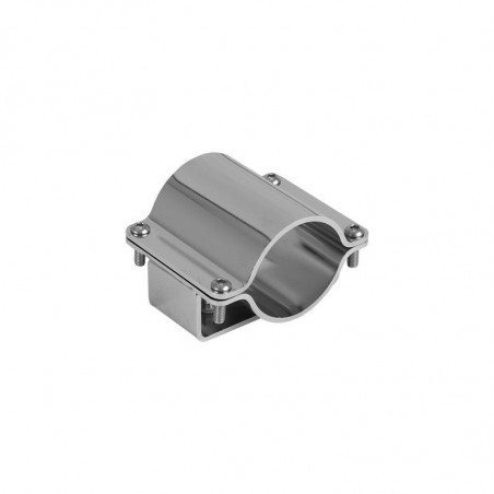 FIXATION INOX PORTE-CANNE POUR BALCON Ø 51 - 65 MM