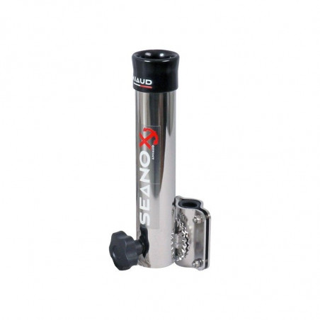 PORTE CANNE INOX ORIENTABLE FIXATION BALCON Ø 22 - 35 MM - SEANOX