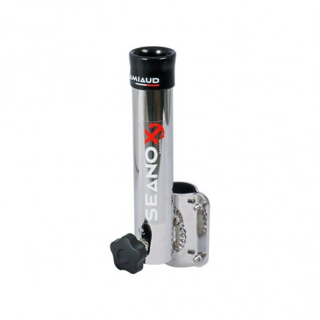 PORTE CANNE INOX ORIENTABLE FIXATION BALCON Ø 35 - 50 MM - SEANOX