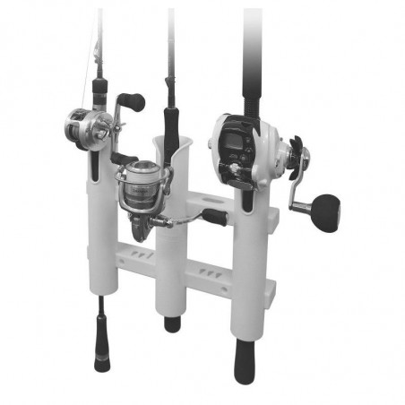 PORTE-CANNE TRIPLE PVC