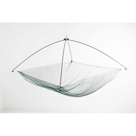 CARRELET COMPLET PLIANT - 166 CM MAILLES 8MM