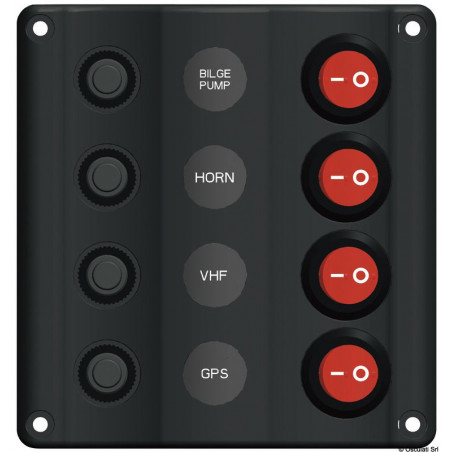 TABLEAU ÉLECTRIQUE WAVE DESIGN 4 - 6 ET 8 INTERRUPTEURS