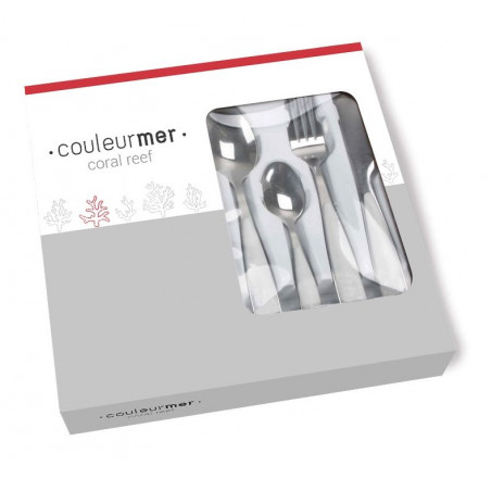 SET DE 24 COUVERTS INOX REEF