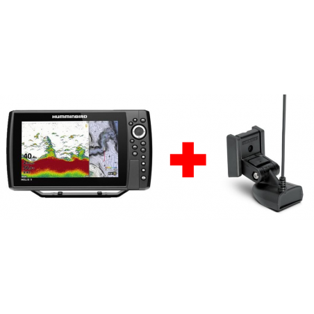 Combinés Sondeurs-GPS HELIX 9N G4 CHIRP SONDE TABLEAU ARRIERE - HUMMINBIRD